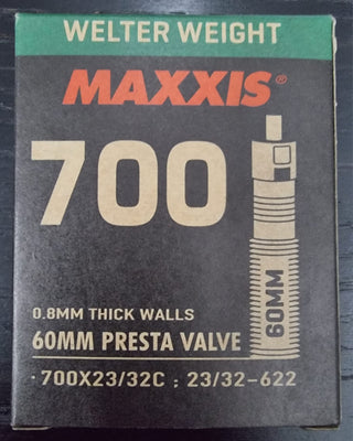 Maxxis Inner Tube 700 Presta Valve (700x23/32C : 23/32-622) , 60MM